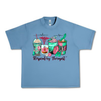Pebble Blue respiratory therapist coffee cups Urban Heavy Tee - Zillion Design Studio