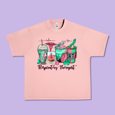 Respiratory Therapist Coffee Cups Urban Heavy Tee Designed By Zillion Design Studio