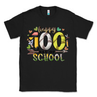 Black happy 100 day of school Classic Tee - RacoonDesign