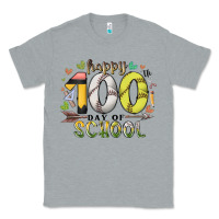 Heather Grey happy 100 day of school Classic Tee - RacoonDesign