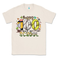 Natural happy 100 day of school Classic Tee - RacoonDesign