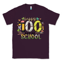 Plum happy 100 day of school Classic Tee - RacoonDesign