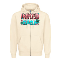 Sandshell inked mama Zipper Hoodie - AdoDesignShop