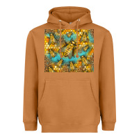 Meerkat Bumble Bees Heavyweight Hoodie - LillyAllenDesigns