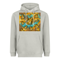 Moon Dust Bumble Bees Heavyweight Hoodie - LillyAllenDesigns