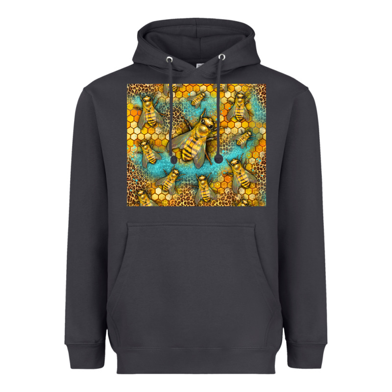 Bumble Bees Heavyweight Hoodie by LillyAllenDesigns | Teevron