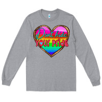 Heather Grey dont hide your pride Long Sleeve Tee - HRA Design Shop