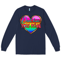 Navy dont hide your pride Long Sleeve Tee - HRA Design Shop
