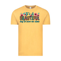 Vintage Mustard it s a beautiful day to leave me alone Vintage Tee - Zillion Design Studio