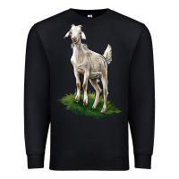 Black Kiko Goat Premium Sweatshirt - LillyAllenDesigns