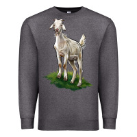 Charcoal Heather Kiko Goat Premium Sweatshirt - LillyAllenDesigns