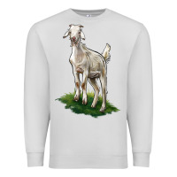 Dove Grey Kiko Goat Premium Sweatshirt - LillyAllenDesigns