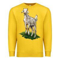 Lemon Kiko Goat Premium Sweatshirt - LillyAllenDesigns