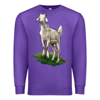 Purple Kiko Goat Premium Sweatshirt - LillyAllenDesigns