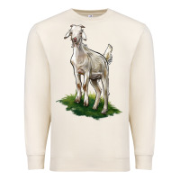 Sandshell Kiko Goat Premium Sweatshirt - LillyAllenDesigns
