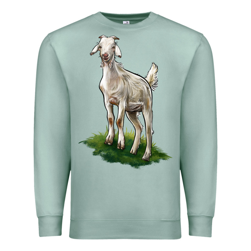 Kiko Goat Premium Sweatshirt by LillyAllenDesigns | Teevron