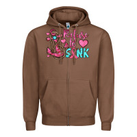 Chestnut refuse to sink Zipper Hoodie - JahusDesignShop