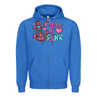 True Royal refuse to sink Zipper Hoodie - JahusDesignShop