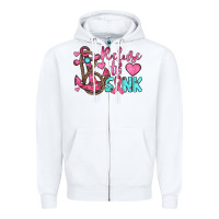 White refuse to sink Zipper Hoodie - JahusDesignShop