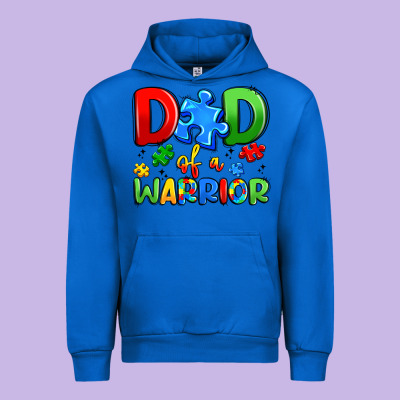 Dad Of A Warrior Urban Hoodie Designed By Artiststas
