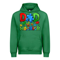 Emerald dad of a warrior Urban Hoodie - Artiststas