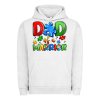 Pigment Lunar Rock dad of a warrior Urban Hoodie - Artiststas