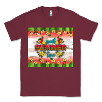 Burgundy sweet summer time Classic Tee - HRA Design Shop