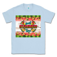 Dusty Blue sweet summer time Classic Tee - HRA Design Shop