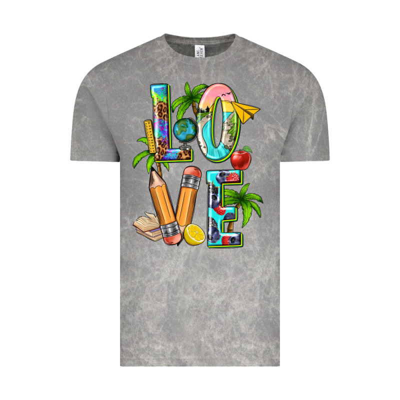 Summer Love Teacher Vintage Tee by texasbilliewilder | Teevron
