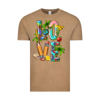 Vintage Coffee summer love teacher Vintage Tee - texasbilliewilder