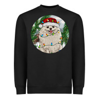 Black Pomeranian And Farm Heavyweight Sweatshirt - RanaPortraitStore