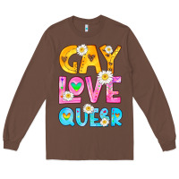 Chestnut gay love queer Long Sleeve Tee - HRA Design Shop