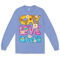Colony Blue gay love queer Long Sleeve Tee - HRA Design Shop