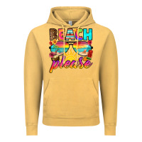 Vintage Mustard beach please Vintage Hoodie - RanaPortraitStore