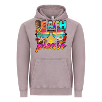Vintage Zinc beach please Vintage Hoodie - RanaPortraitStore