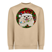 Mushroom Christmas pomeranian Heavyweight Sweatshirt - RanaPortraitStore