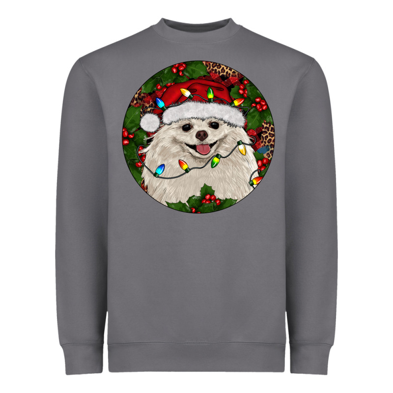 Christmas Pomeranian Heavyweight Sweatshirt by RanaPortraitStore | Teevron