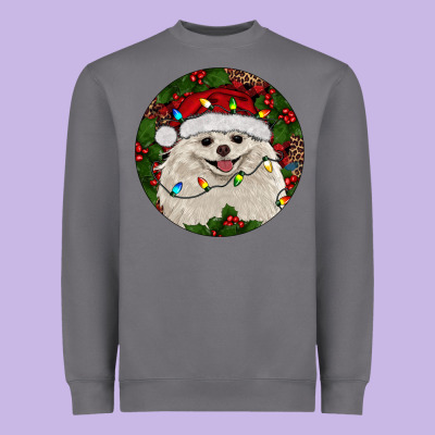 Heavyweight Sweatshirt Christmas pomeranian