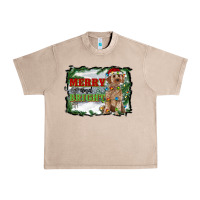French Oak merry and bright cockapoo Urban Heavy Tee - RanaPortraitStore