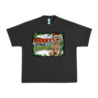 Pigment Black merry and bright cockapoo Urban Heavy Tee - RanaPortraitStore