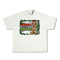 Pistachio merry and bright cockapoo Urban Heavy Tee - RanaPortraitStore