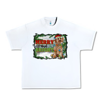White merry and bright cockapoo Urban Heavy Tee - RanaPortraitStore