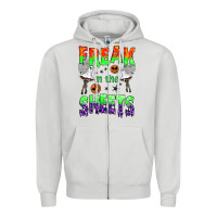 Dove Grey freak in the sheets Zipper Hoodie - BundleAndBundleShop