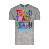 Cloud Rock teach compassion teach kindness teach confidence Vintage Tee - texasbilliewilder