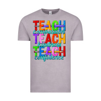 Vintage Zinc teach compassion teach kindness teach confidence Vintage Tee - texasbilliewilder