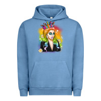 Pigment Pebble Blue drag queen Urban Hoodie - Artiststas
