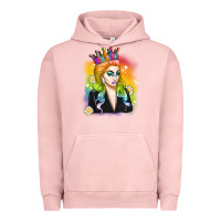 Pigment Salmon drag queen Urban Hoodie - Artiststas