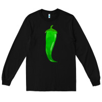 Black ananemi chilli pepper fa element Long Sleeve Tee - FaDigitalArtStudio