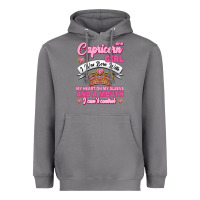 Storm As A Capricorn Girl I Was Born With My Heart On My Sleeve And A Mouth Heavyweight Hoodie - Jasminsmagicworld