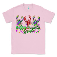 Bubblegum Pink happy crawdy gras Classic Tee - RacoonDesign